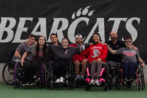 UC adaptive athletic team